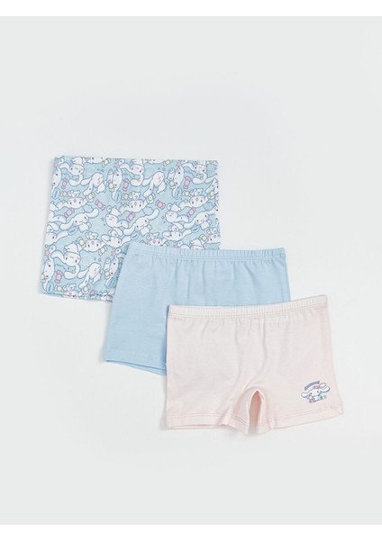 Yeni Sezon Cinnamoroll Baskılı Kız Çocuk Boxer 3'lü