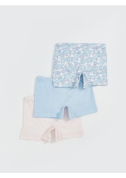 Yeni Sezon Cinnamoroll Baskılı Kız Çocuk Boxer 3'lü fiyatları