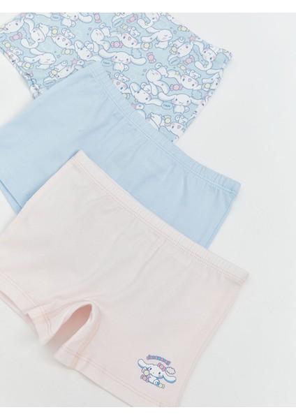 Yeni Sezon Cinnamoroll Baskılı Kız Çocuk Boxer 3'lü modelleri