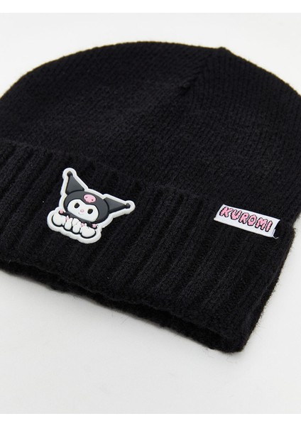 Yeni Sezon Kuromi Nakışlı Kız Çocuk Atkı Bere ve Eldiven Seti fiyatları