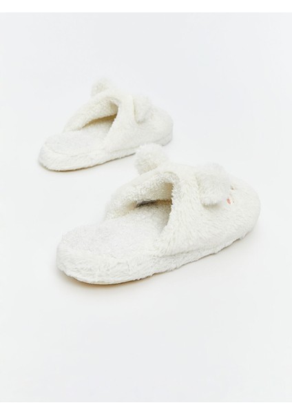 Yeni Sezon Hayvan Figürlü Pelüş Kız Çocuk Ev Terliği indirimleri