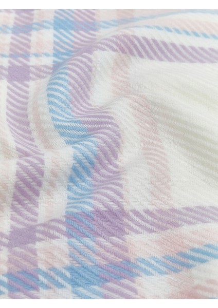 Yeni Sezon Ekose Desenli Kız Çocuk Atkı modelleri