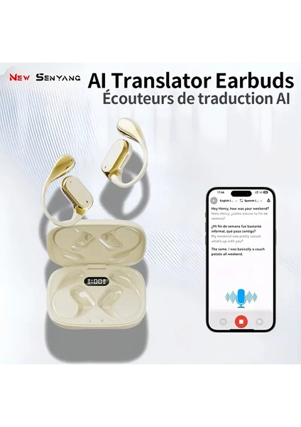 Aı Smart Translate Kulaklık – Kablosuz Gürültü Önleyici Bluetooth Headset | Spor, Seyahat ve Günlük Kullanım Için modelleri