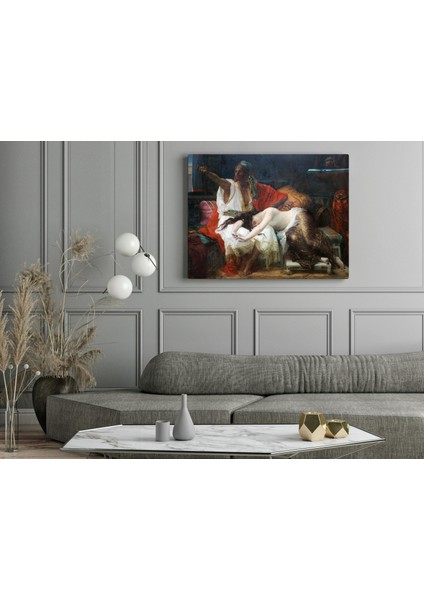 Alexandre Cabanel -Thamar - Ahşap Mdf Tablo