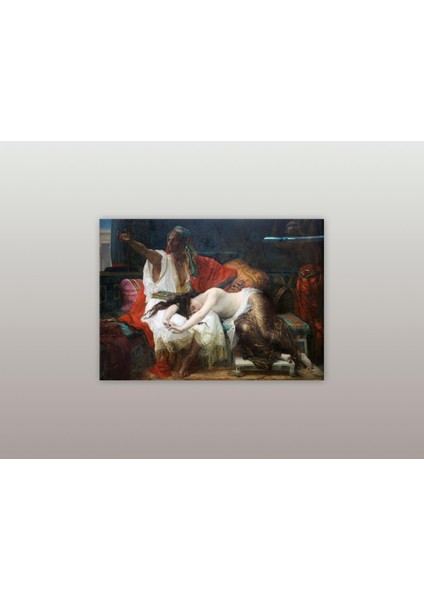 Alexandre Cabanel -Thamar - Ahşap Mdf Tablo modelleri