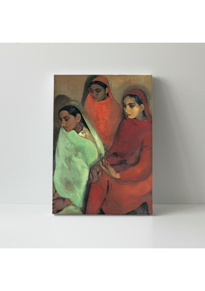 Amrita Sher-Gil Group Of Three Girls fırsatları