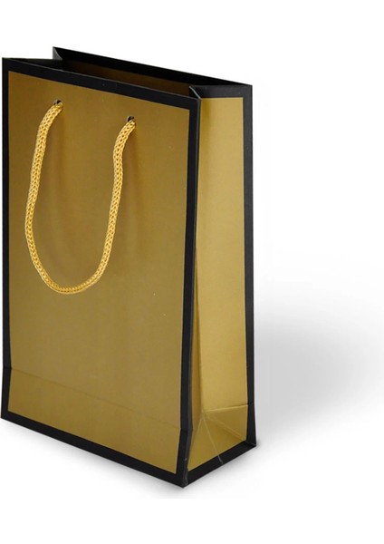 Altın Karton Çanta 14X17CM