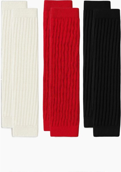 3 Çift Basic Kalın Pamuk Karışımlı Tozluk