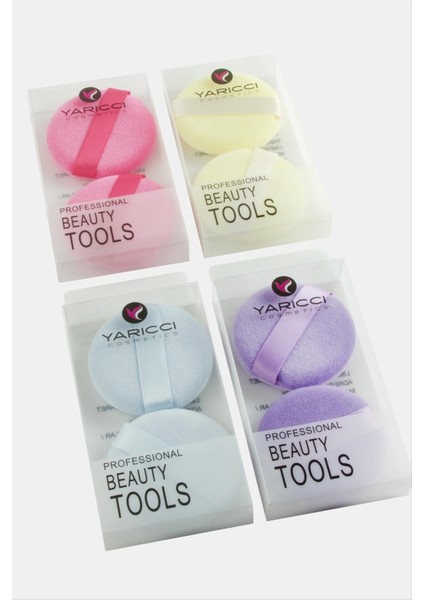 Depomix 2 Adet Yuvarlak Makyaj Süngeri-Renkli modelleri