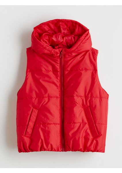 Yeni Sezon Kapüşonlu Kız Çocuk Şişme Yelek