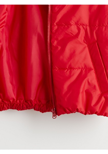 Yeni Sezon Kapüşonlu Kız Çocuk Şişme Yelek modelleri