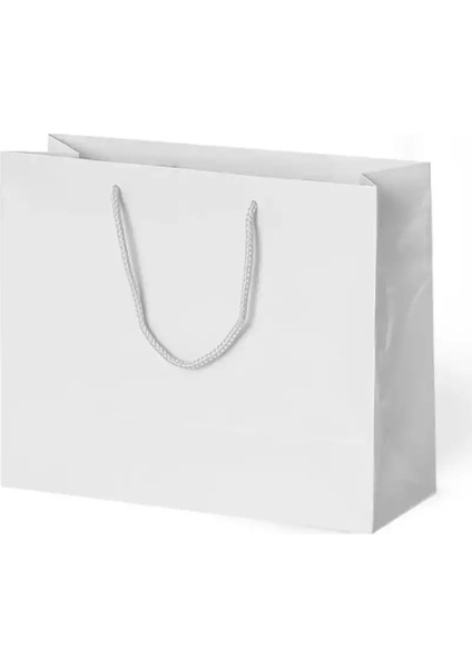 Beyaz Karton Çanta 42X38 cm