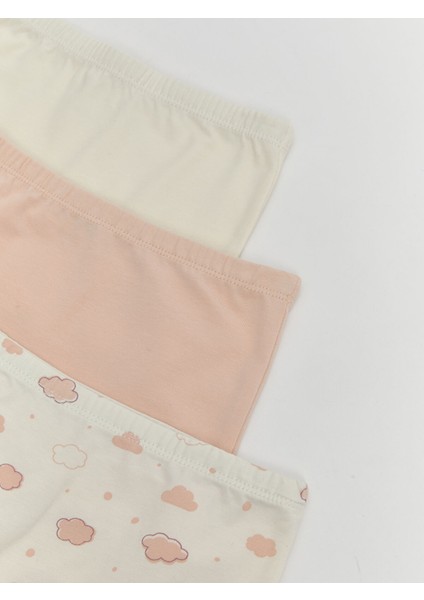 Yeni Sezon Baskılı Kız Çocuk Boxer 3'lü modelleri
