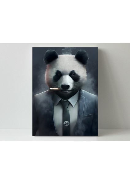 Panda Iş Hayvanı 2 - Ahşap Mdf Tablo fiyatları