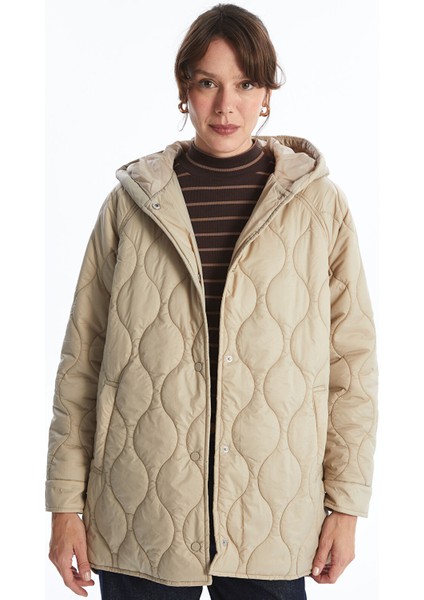Yeni Sezon Kapüşonlu Kapitone Oversize Kadın Şişme Mont fırsatları