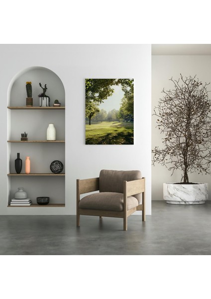Park Manzarası - Ahşap Mdf Tablo