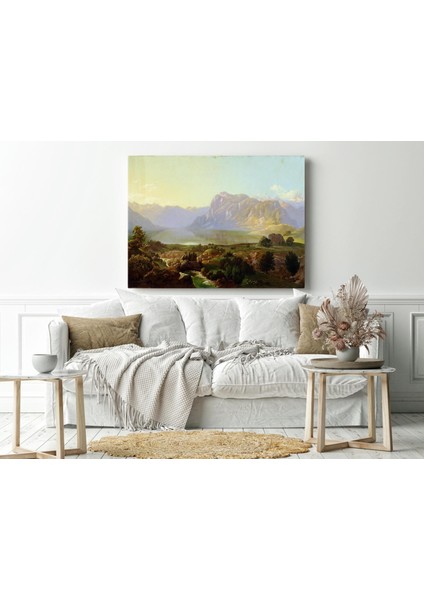 Anton Karinger - Bohinjsko Jezero - Ahşap Mdf Tablo fiyatları