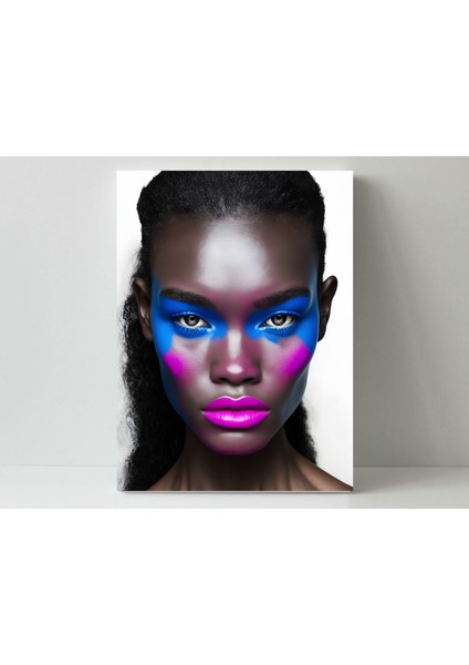 Tuareg Boncuklu Başlık - Ahşap Mdf Tablo fiyatları