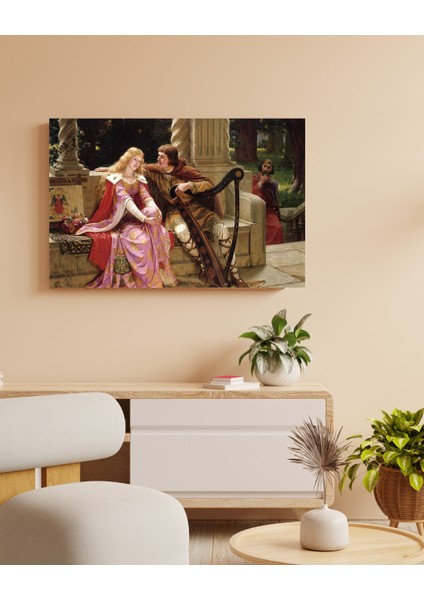 LEIGHTON-TRISTAN_AND_ISOLDE-1902 - Ahşap Mdf Tablo