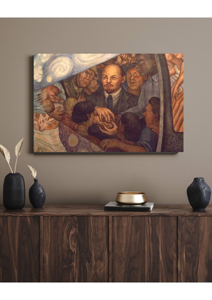 Detalle De Lenin - Ahşap Mdf Tablo fırsatları