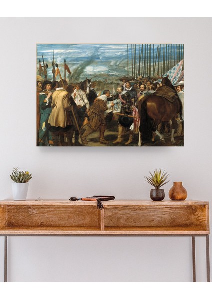 Diego Velázquez - The Surrender Of Breda - Ahşap Mdf Tablo modelleri