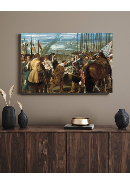 Diego Velázquez - The Surrender Of Breda - Ahşap Mdf Tablo fırsatları
