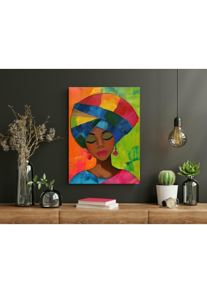 Mursi Dans Takısı - Ahşap Mdf Tablo