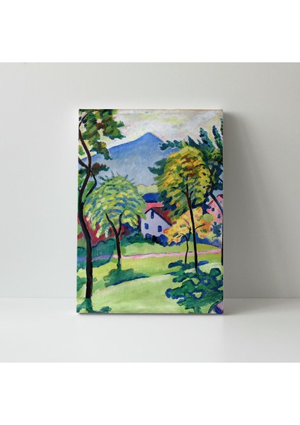 August Macke-Tegernsee Landschaft fırsatları