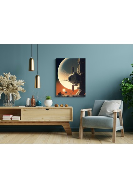 Galaksi Patikası - Ahşap Mdf Tablo fırsatları