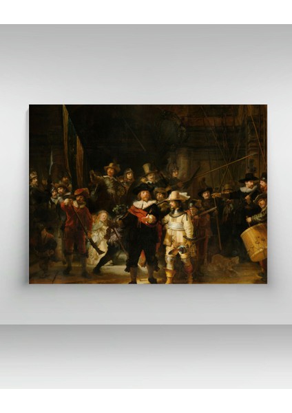 Rembrandt - Gece Devriyesi - The Night Watch - Ahşap Mdf Tablo fiyatları