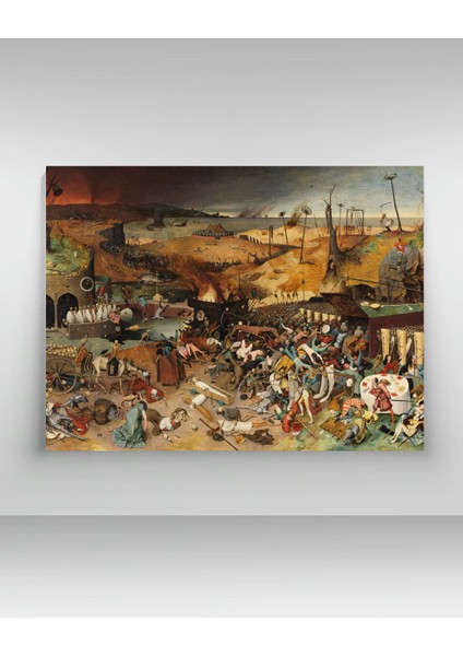 Pieter Brueghel The Elder - The Triumph Of Death - Ahşap Mdf Tablo fiyatları