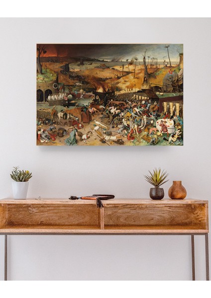 Pieter Brueghel The Elder - The Triumph Of Death - Ahşap Mdf Tablo modelleri