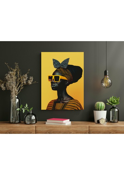 Maasai Takı Deseni - Ahşap Mdf Tablo
