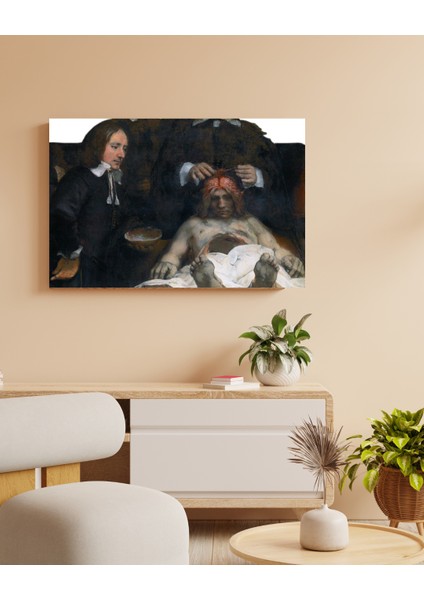 Rembrandt - Dr Deijman’s Anatomy Lesson - Ahşap Mdf Tablo
