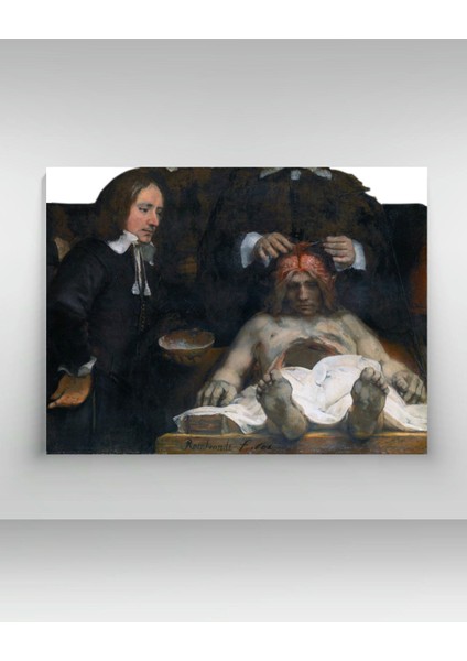 Rembrandt - Dr Deijman’s Anatomy Lesson - Ahşap Mdf Tablo fiyatları
