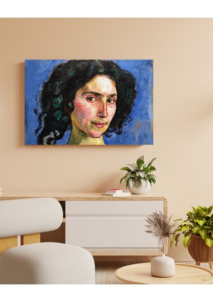 Ferdinand Hodler-Portrait Of The Dancer Giulia Leonardi - Ahşap Mdf Tablo