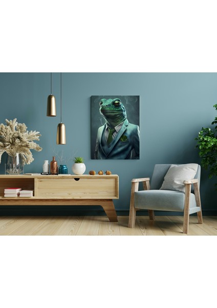 Kurbağa Iş Hayvanı - Ahşap Mdf Tablo modelleri