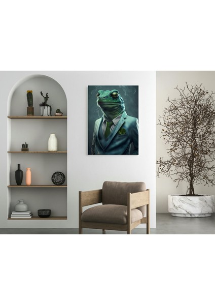 Kurbağa Iş Hayvanı - Ahşap Mdf Tablo fırsatları