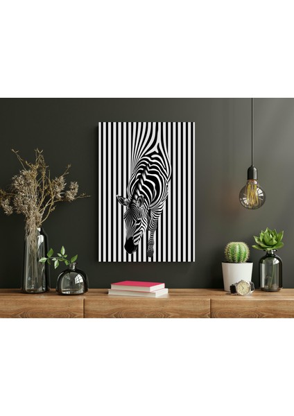 Zebra Fonda Zebra -Ahşap Mdf Tablo fiyatları
