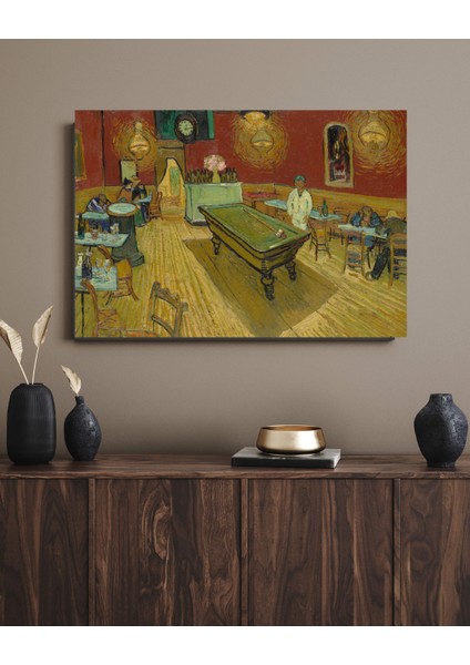 Vincent Van Gogh - Gece Kahvesi - Ahşap Mdf Tablo fırsatları