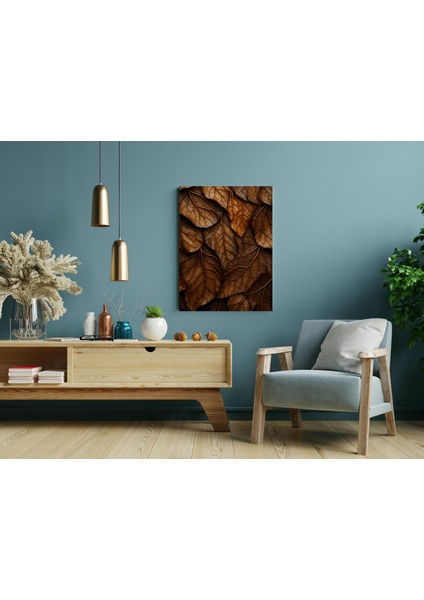Yapraklar 15 -Ahşap Mdf Tablo modelleri