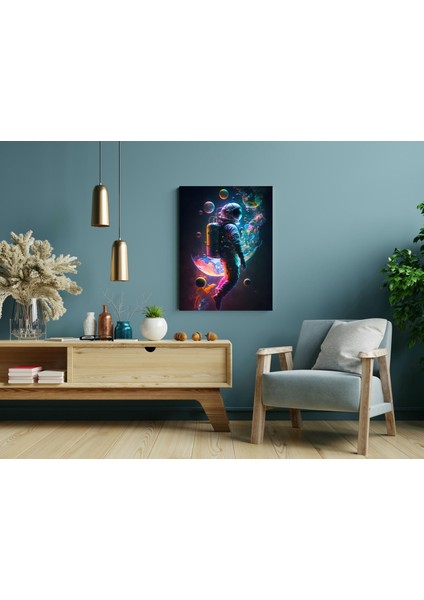 Gezegen Rüyası - Ahşap Mdf Tablo modelleri