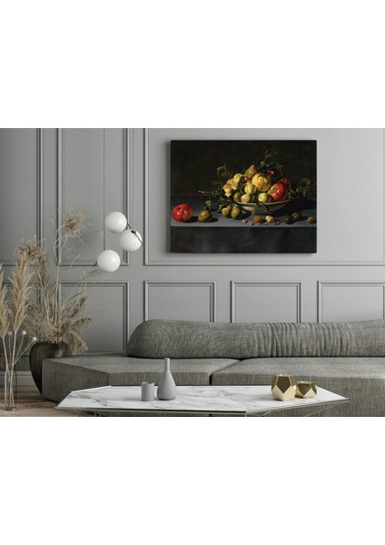 Adriaen Van Utrecht - Still-Life With Grapes - Ahşap Mdf Tablo
