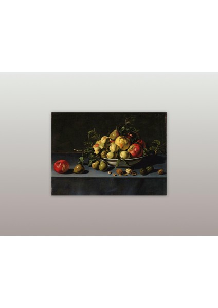 Adriaen Van Utrecht - Still-Life With Grapes - Ahşap Mdf Tablo modelleri