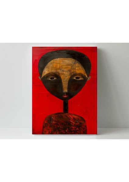 Karamojong Boncuk Deseni - Ahşap Mdf Tablo