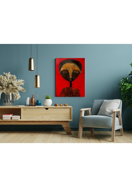 Karamojong Boncuk Deseni - Ahşap Mdf Tablo fiyatları