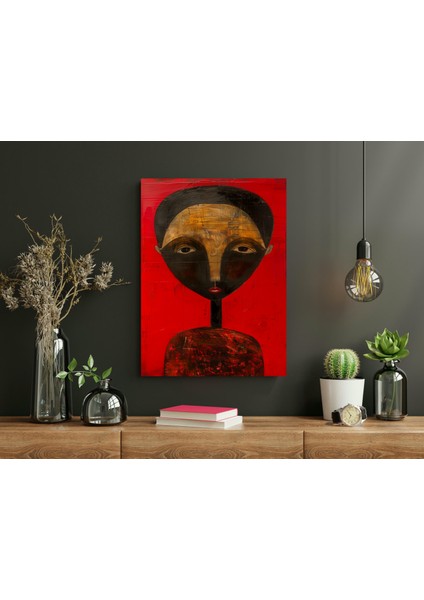 Karamojong Boncuk Deseni - Ahşap Mdf Tablo fırsatları