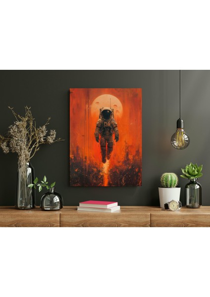 Yıldız Rotası - Ahşap Mdf Tablo