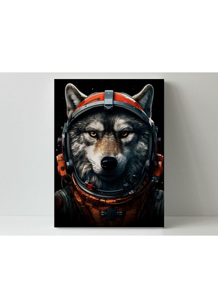 Astronot Kurt - Ahşap Mdf Tablo fiyatları
