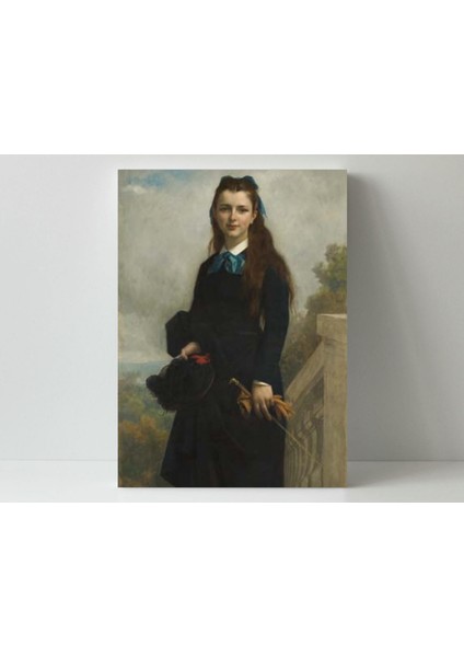 Alexandre Cabanel - Cornelia Lyman Warren- Ahşap Mdf Tablo